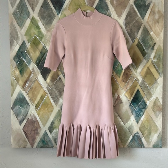 Ted Baker Canddy Dress Bodycon with pleated skirt - Picture 4 of 6